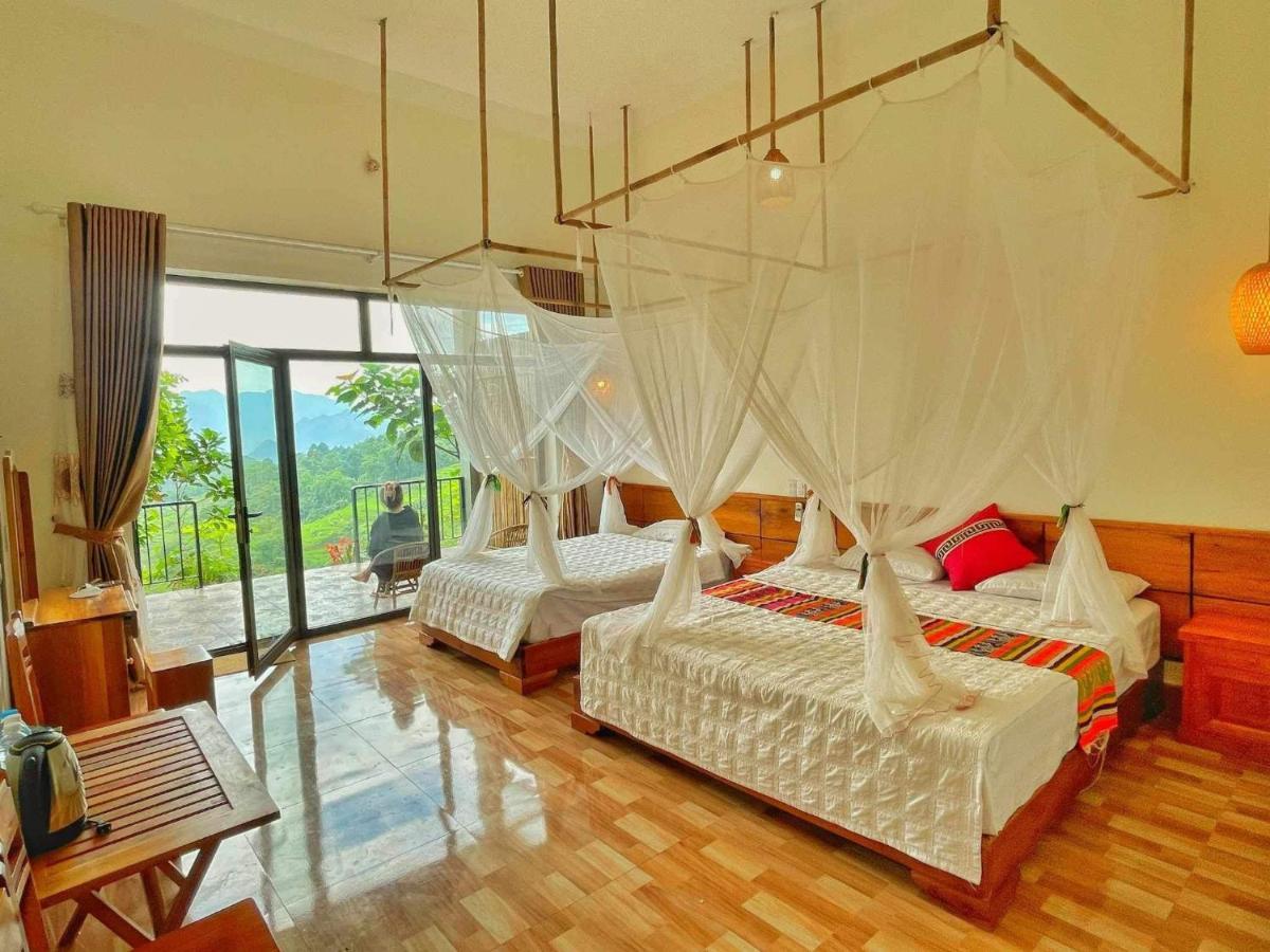 Homestay Khanh Dang Lac Son エクステリア 写真