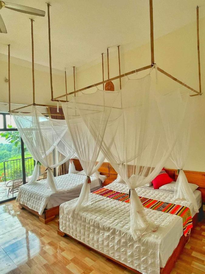 Homestay Khanh Dang Lac Son エクステリア 写真