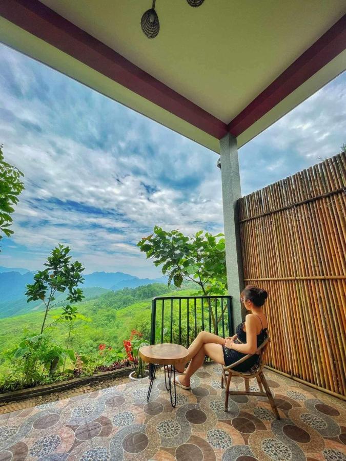 Homestay Khanh Dang Lac Son エクステリア 写真