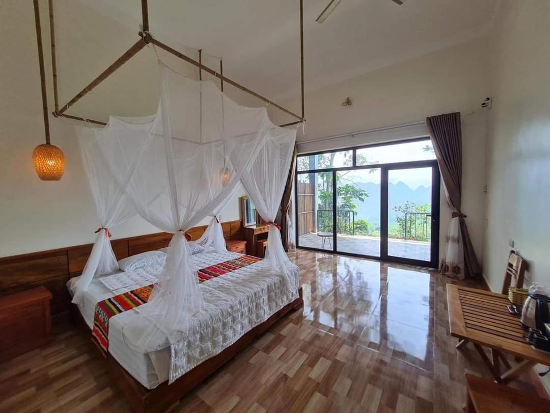 Homestay Khanh Dang Lac Son エクステリア 写真